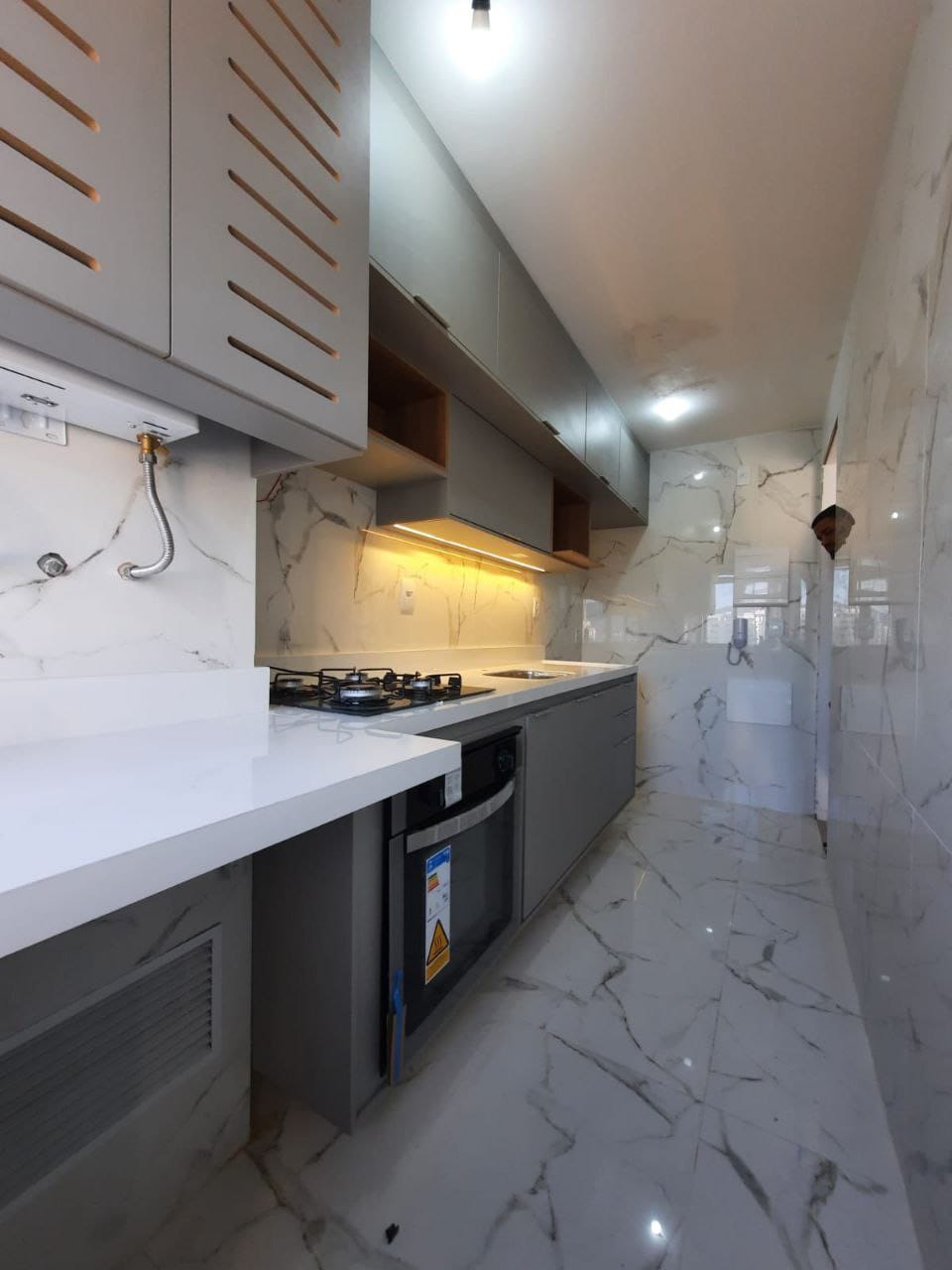 Cozinha corredor